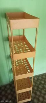 Product Review of [ CLEARANCE SALE ] ZAVANESE Rak Troli Dapur Dorong Serbaguna Rak Salon Kamar Mandi Removable Rak Penyimpanan - 036 Plastik from r**a 2