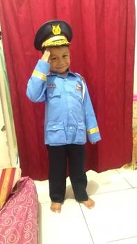 Product Review of SERAGAM PROFESI BAJU TNI ANGKATAN UDARA KOSTUM TENTARA UDARA ANAK from l**p 0