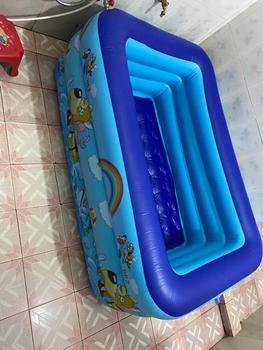 Product Review of HỒ BƠI 1M5 3 TẦNG CHO BÉ TẶNG KÈM BƠM ĐIỆN - BỂ BƠI NHIỀU TẦNG CHO TRẺ EM - CÓ NHIỀU KÍCH CỠ. Em bé Trẻ mới tập đi Bé gái Bé trai Mềm Giáo dục sớm from T**ỳ L**h 1