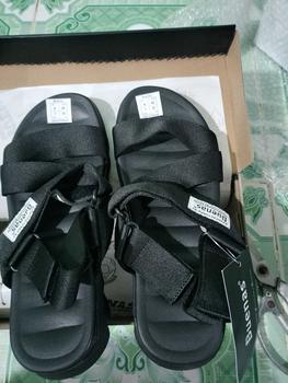Product Review of Sandal Buenas 2828 nam nữ đế cao 3cm nhẹ êm - dép quai hậu quai chéo đi học, đi làm, đi chơi from H**i B**h 0