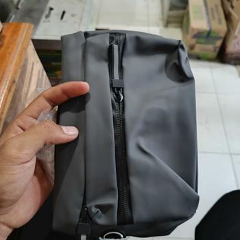Product Review of Techdoo Tas Pria Selempang Casual Anti Air Pinggang Pria Slingbag Waistbag Slempang Pria Murah TS214 from A**n S**h 1