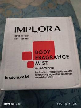 Product Review of Implora Parfum Swan Series from r**a 2