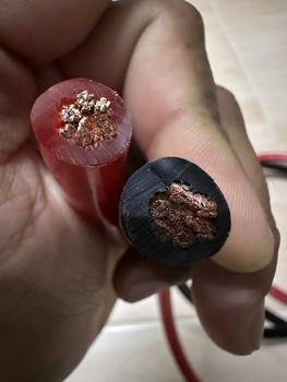 Product Review of สายแบตทองแดงแท้คุณภาพดี สำหรับงานไฟฟ้า มีให้เลือกหลายขนาดเบอร์ 6/8/10/12 SQ.MM.กดเลือกจำนวนต่อเมตรได้เลย!! from อ**☀ 1
