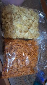 Product Review of 500Gram Keripik Kriwil Pedas Daun Jeruk & Keripik Kriwil Original 500 Gram Keripik Kriwil Sari Asih Cemilan Food Snacks Asin Kerupuk Kerupuk from H**a 0