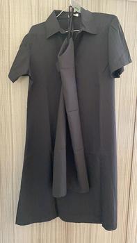 Product Review of Váy sơ mi nữ cổ đức dáng dài váy polo dáng dài chất liệu đũi gân dáng dài kèm váy 2d 6 màu siêu xinh 40-70kg from M**y M**y S**p 0