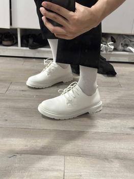 Product Review of Giày Nam, Cổ Cao Và Cổ Cao, Màu Trắng, Cỡ Nhỏ 35, Boot Công Nhân, Cỡ 38, Thích Hợp Cho Mùa Thu Và Mùa Đông, Bốt Da Tạo Mẫu Tóc, Bốt Martin, Cho Nam from N**n 0