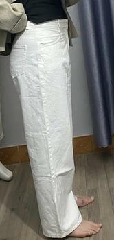 Product Review of Quần suông kaki + jean bigsize nữ  dáng suông rộng dành cho chubby đùi to vải kaki mềm mại đứng dáng   Women from t**g 0