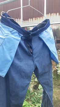 Product Review of (Dài xanh đậm)Quần jean nam co giãn 4 chiều,quần bò nam,form chuẩn,ống suông 18-23, chuẩn size_AN CHI STORE quan  bon from K**h N**n v** 0