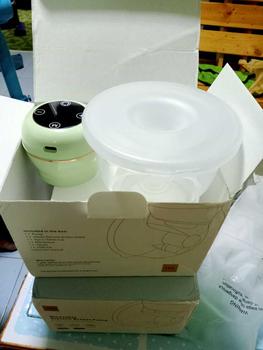Product Review of เครื่องปั๊มนมไร้สาย ไม่ต้องใช้มือปั๊มนมแฮนด์ฟรี น้ำหนักเบา พกพาสะดวก เครื่องปั้มนมอัตโนมัติรุ่นเก็บแบต รุ่น : X13 from n**n 0