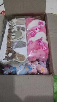 Product Review of เซต 4ชิ้น ยางรัดผมโดนัท ยางมัดผมขนนุ่มฟู from แ**ม บ**อ 1
