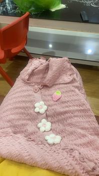 Product Review of Áo len đính hoa nổi thêu trái dâu - với nhiều màu xinh from Ủ** Ủ** Ủ** 0