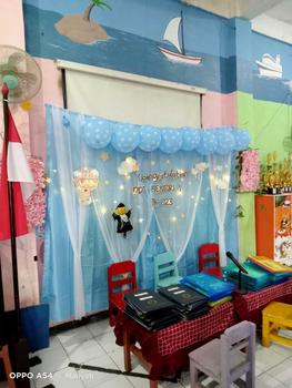Product Review of Dekorasi Backdrop Photobooth Syukuran Tasyakuran Aqiqah Ulang Tahun Khitan Anak 4 7 Bulanan Paket ABB Kain Papan from h**i 0