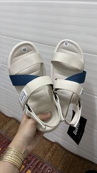 Product Review of Sandal Buenas 2828 nam nữ đế cao 3cm nhẹ êm - dép quai hậu quai chéo đi học, đi làm, đi chơi from N**o 1