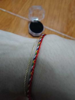 Product Review of 18K Cadena Dainty Bracelet from m**n 2