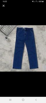 Product Review of (Dài xanh đậm)Quần jean nam co giãn 4 chiều,quần bò nam,form chuẩn,ống suông 18-23, chuẩn size_AN CHI STORE quan  bon from T**g 0