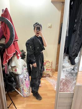 Product Review of celana kasual harajuku kargo Teachwear streetwear wanita pria from b**e 0