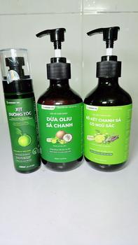 Product Review of Combo GỘI + XẢ  + XỊT ( Hỗ trợ mọc tóc, giảm gãy rụng, giúp tóc suôn mềm mượt, Lưu hương thơm from T** T**g T**n H**h ** 0