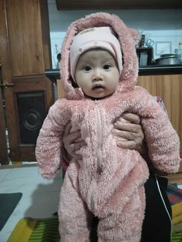 Product Review of Bộ liền thân mùa đông lông cừu tai thỏ , Bodysuit bé gái , Body bé trai hàng Quảng Châu Siêu Xịn Dễ Thương from p**m H**3 0