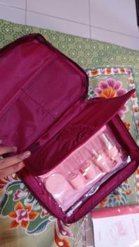 Product Review of PIFACIA Cosmetic Bag POLOS Tas Kosmetik Travel Bag Multifungsi from l**u 2