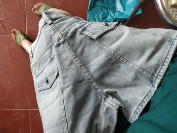 Product Review of ( S - 01 ) Quần  Short Jean, Lưng Cao Chất Vải Cotton Mịn Đủ Size ( S - XXL) Nữ Women Pants from N**c Á**🧸 1