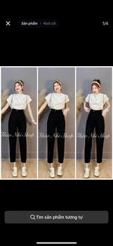 Product Review of Quần baggy Nút Bấm tôn dáng from H**t 0