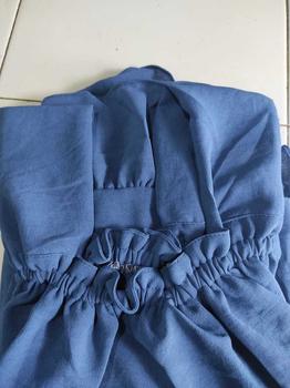 Product Review of Daster fuji kringkel  Airflow  Selutut Kain Nyaman  Wanita Busui Polos Crinkle Pendek from A**n 1