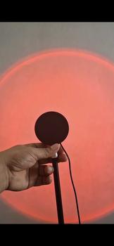 Product Review of โคมไฟโปรเจคเตอร์ RGB LED ไฟโรเซ่ สีรุ้ง พระอาทิตย์ตกไฟแต่งห้องเกาหลี ไฟพระอาทิตย์ตก from พ**ี 2