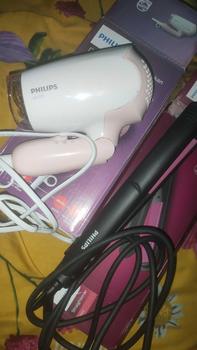 Product Review of Philips Beauty Set - Hair Dryer + Straightener (Pengering & Catokan) Sisir Catokan from m**m r**i M**N 0