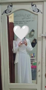 Product Review of READY STOCK GAMIS AIRFLOW LENGAN BALON SIZE XL LD 120 crinkle muslim dress Wanita Panjang from K**n 1