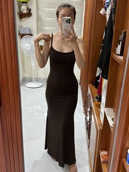 Product Review of D08 - ĐẦM 2S ĐUÔI CÁ THUN LỤA Nữ Dress from H** T**n 0