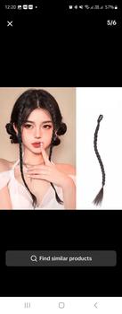 Product Review of PT06 Tóc giả cài thắt bính nối kẹp đủ màu from V** V**g 0