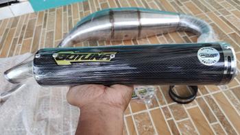 Product Review of KNALPOT NINJA R RR SS ORIGINAL BOTUNA TYPE PRESS from @**e 1