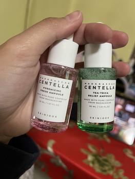 Product Review of SKIN1004 Madagascar Centella Ampoule Kit (Centella + Tone Brightening + Poremizing + Tea-Trica Ampoule 30ml) - All-in-one Serum/Ampoule Kit from l**r 1