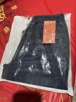 Product Review of quần  jean nữ, dài co giản mạnh, cào rách nhẹ ,lưng thun, dây rút, woat thời trang...M068 Women Lưng Cao from H**h C** T** 0