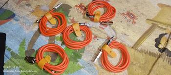 Product Review of ZHalo [COD] VAORLO Kabel Pengisi Daya Magnetik Super Pengisi Daya Cepat, Magnetik Super 120  Berputar USB Ke Tipe-c Micro-usb Kilat 540-1 Meter, Tali Kabel Silikon C Mendukung Transmisi Data untuk Cable Panjang Silicone Merah Aluminium from ༺**༻ 1