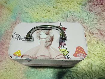 Product Review of BEU051 กระเป๋าเครื่องสำอาง มี 3 sizeให้เลือก วัสดุผ้า PUกันน้ำ มีหูหิ้วซิปอย่างดีกล่องเก็บเครื่องสำอางกันน้ำ กระเป๋าเดินทาง from B**y S**n 1