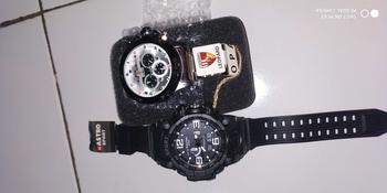 Product Review of CHRONO AKTIF LEOPARD 8804 JAM TANGAN PRIA TAHAN AIR BERGARANSI Watches Biru tangansultan from e**7 0