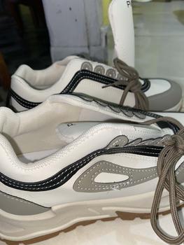 Product Review of PVN Hyemi K-pop Sneakers Cream shoes casual sport wanita 606 from u**𐭩 0