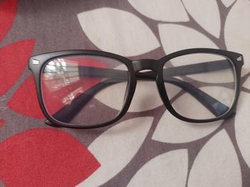 Product Review of COD【ALUCKY】Anti-blue Light Glasses Men Women Optical Glasses Computer Eye Protection Retro Frame Square Frame Unisex Square Anti Radiation Eyeglasses ComputerGlasses Replaceable Lens For Men and WomenEyewear from C**s 1