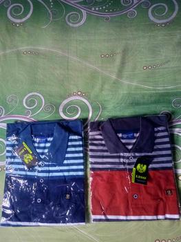Product Review of Kaos kerah kra pria jumbo big size motif salur strip from R**i D** C**o 0