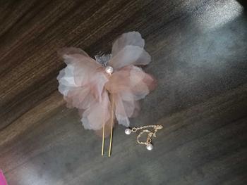 Product Review of Leaf Butterfly Hairpin~! Retro exquisite and simple flower tassel U-shaped hairpin, new Chinese style hair accessories, dished hair, Chinese hair accessories from d**) 0