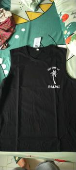 Product Review of Áo thun balo tanktop in hình nổi  cây dừa Nam Menswear có thể giặt máy đơn giản from O**1 0