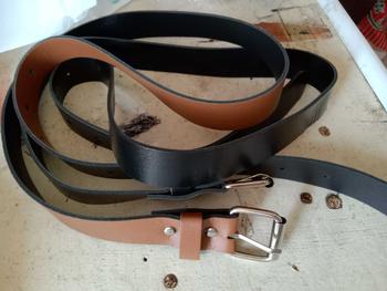 Product Review of 1Pc 100CM Leather Belt Fashion Waist Belts Metal Buckle Waistband Pants Decorative Belt Clothing Accesories from A**h D**n 1