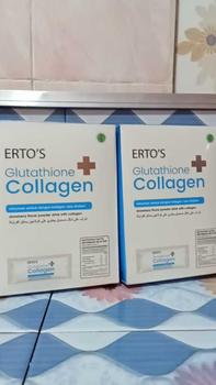 Product Review of Erto's Glutathione Collagen Drink / Minuman Kolagen / Kolagen Ikan / Kolagen Alami / Glowing / Brightening / Untuk Semua Jenis Kulit / Collagen Drink / Minuman Collagen Rasa Strawberry / Whitening Booster Fish from t**L 0