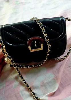 Product Review of Tas Mini Sling Bag Premium Tas Rantai Anyam Wanita Terbaru - Slavina Mini Bag Kulit Slingbag Selempang from N**h 0