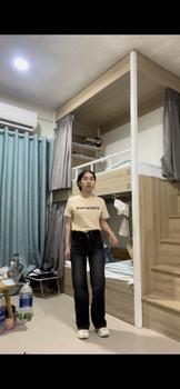 Product Review of Quần Jean Ống Rộng "Uri Jeans" Tulidu, Ống Đứng Rộng Chất Co Giãn Vải Cotton Jeans Cao Cấp [S90] from B** N** 0