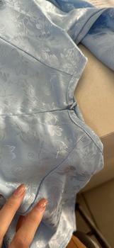 Product Review of Anita Store-Áo Lẻ Bà Ba Lụa Hoa Tay Dài Cao Cấp.Áo lẻ LỤA HOA CÚC NGỌC CAO CẤP.Áo lẻ bà ba nhẹ nhàng duyên dáng. Áo bà ba đi chùa đi chơi(Ảnh thật shop chụp) Top Nữ Sơ Mi Nhung Women Voi Sen Voan Kem Shirt from ᓚ**ᩣ 0