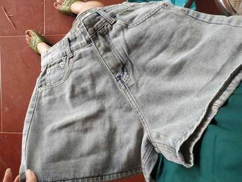Product Review of ( S - 01 ) Quần  Short Jean, Lưng Cao Chất Vải Cotton Mịn Đủ Size ( S - XXL) Nữ Women Pants from N**c Á**🧸 2