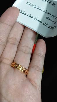 Product Review of A1 Nhẫn kim tiền trơn tài lộc trơn đơn giản from c**e 0