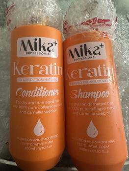 Product Review of (Chai 800ml) Cặp dầu gội, dầu cả Mika+ Collagen chăm sóc tóc hư tổn do sử dụng hoá chất, phục hồi đa tầng, dưỡng tóc mềm mượt, hương thơm sang - Hàng chính hãng Nữ Trà daucap bết from T**ý N**n 0